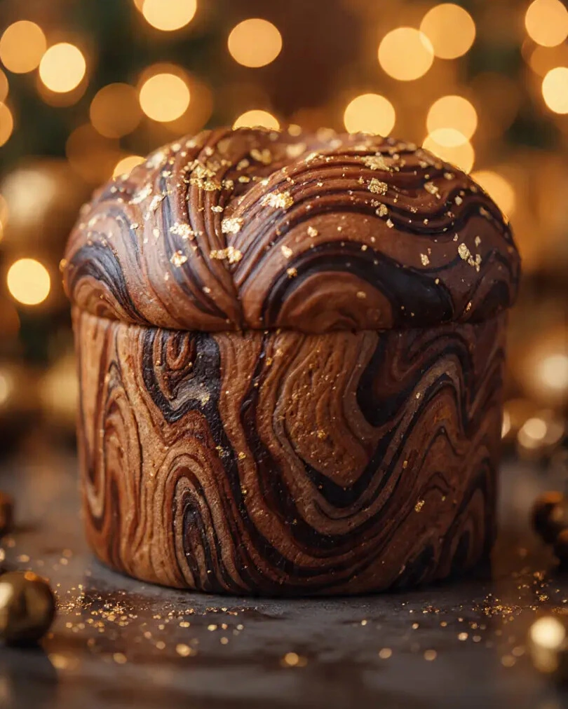 Panetone Gourmet Três Chocolates